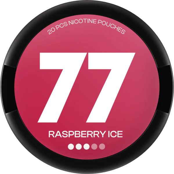 77 Raspberry Ice Medium (10mg)