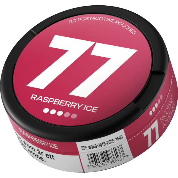 77 Raspberry Ice Medium (10mg)