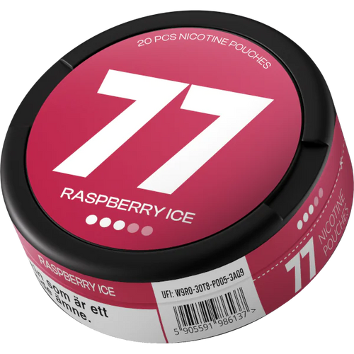 77 Raspberry Ice Medium (10mg)